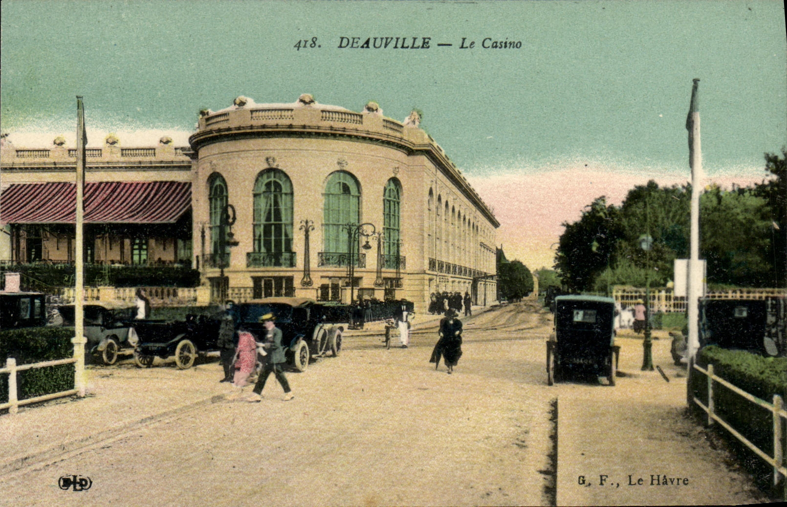 Deauville — Das Casino — G. F., Le Havre