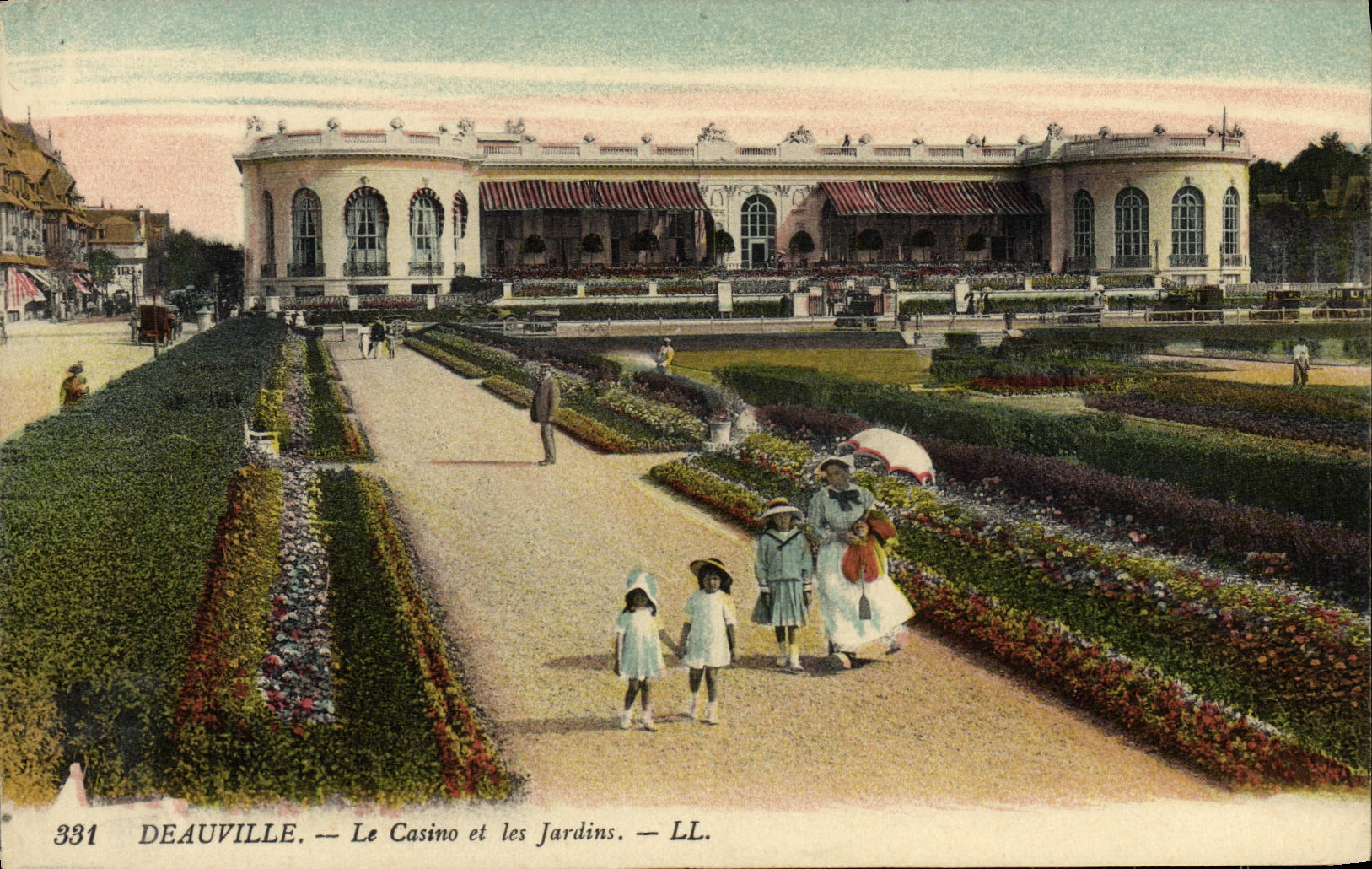 Deauville — Das Casino und die Gärten — LL. n° 331