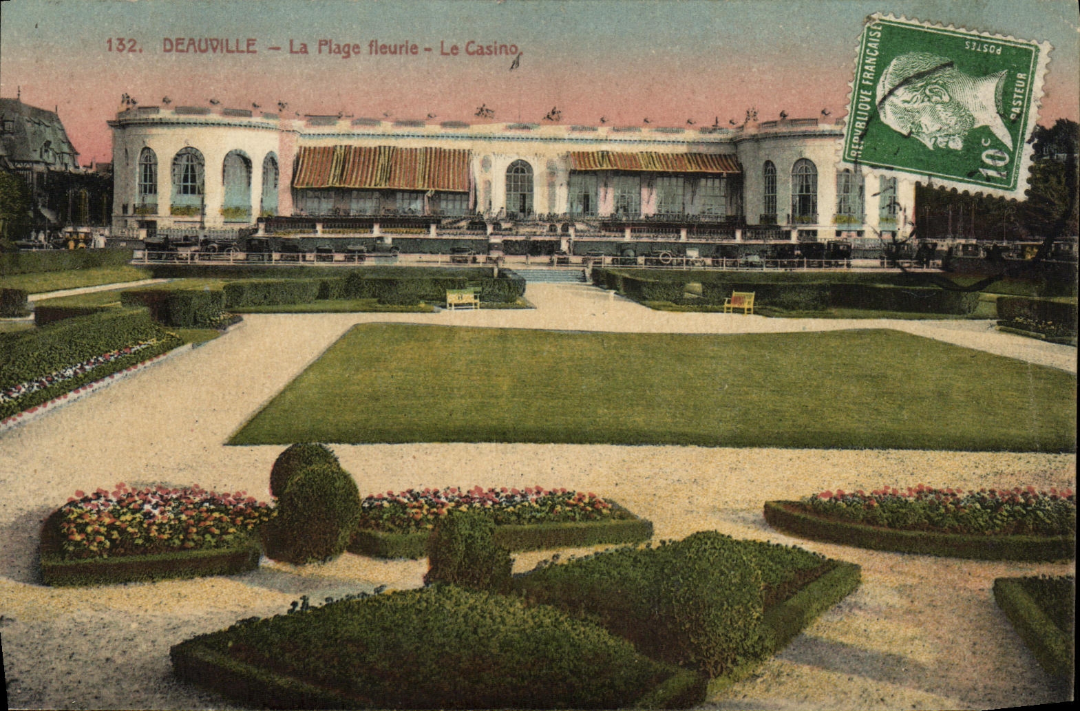 Deauville — La Plage fleurie — Le Casino — Éditeur : Deauville