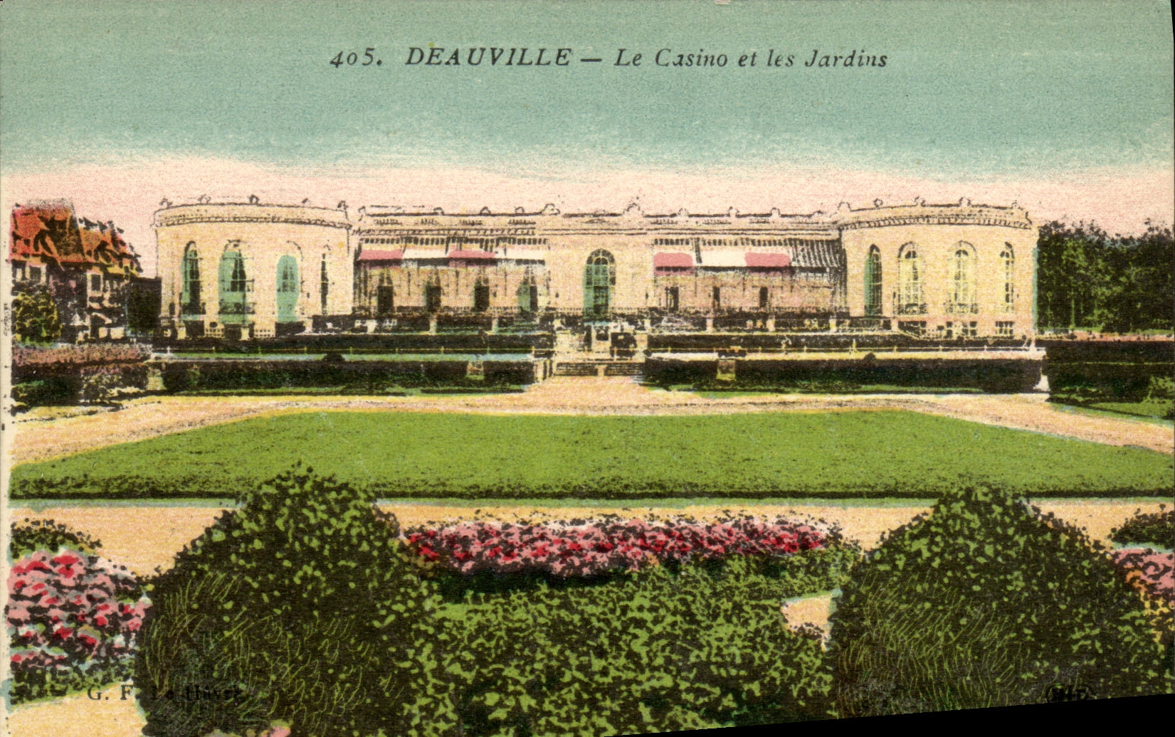 Deauville — Il Casinò e i Giardini — G. F. all'Usina, n°405