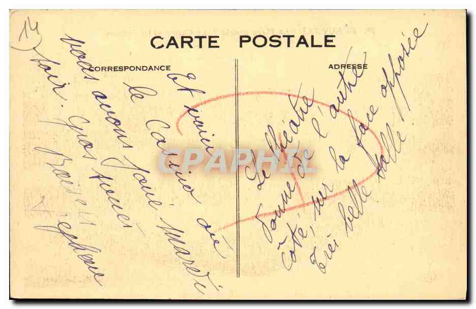 Deauville "La Plage fleurie" — The Casino and the Gardens — C.M. Le Havre, n°39 — Back