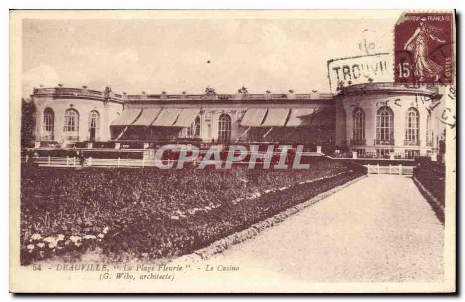 Deauville, "The Flowering Beach" - The Casino (G. Wibo, architect)