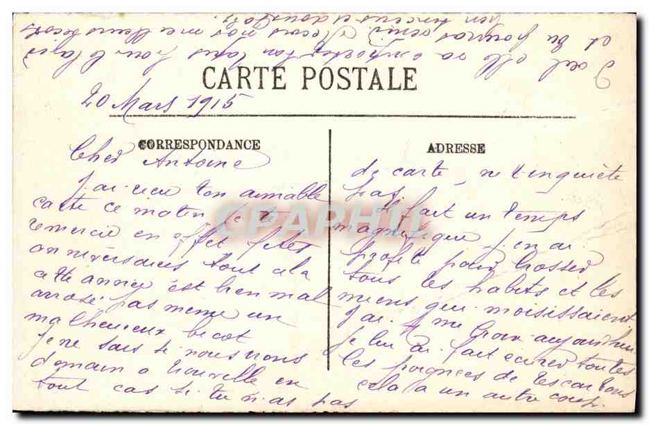 Deauville — Le Casino — LL — Verso
