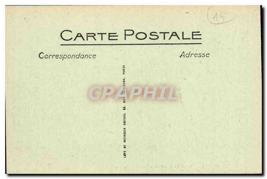 CPA Deauville Le Casino et le Royal Hotel Automobile — Rückseite