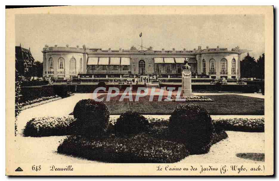 Deauville — El Casino o los Jardines (G. Wybo, arq.)