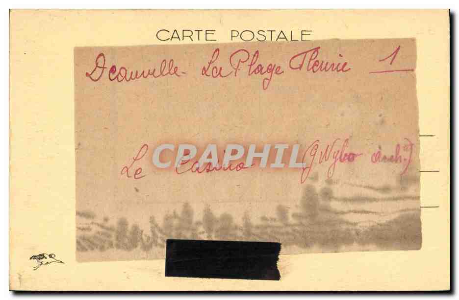 Deauville, la Plage Fleurie — Le Casino (G. Wybo, architecte) — Reverso