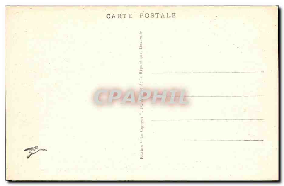 Deauville, la Plage Fleurie - Le Casino (G. Wybo, architecte) — Verso