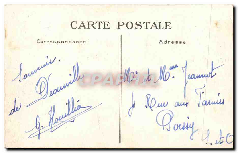 Deauville. La Plage Élégante — Le Casino et les Jardins Fleuris — G.F. n°286 — Reverso