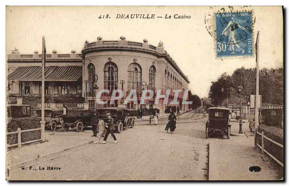 Deauville — Le Casino — G. F., Le Havre, n° 418