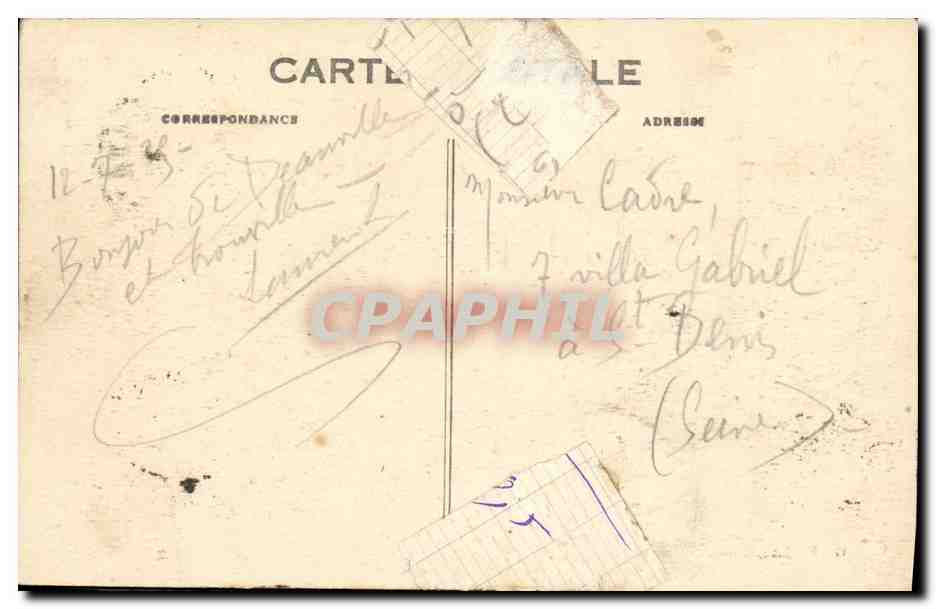 Deauville — Le Casino — G. F., Le Havre — Verso