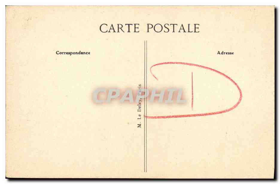 CPA Deauville Le Casino et Royal Hotel — Verso