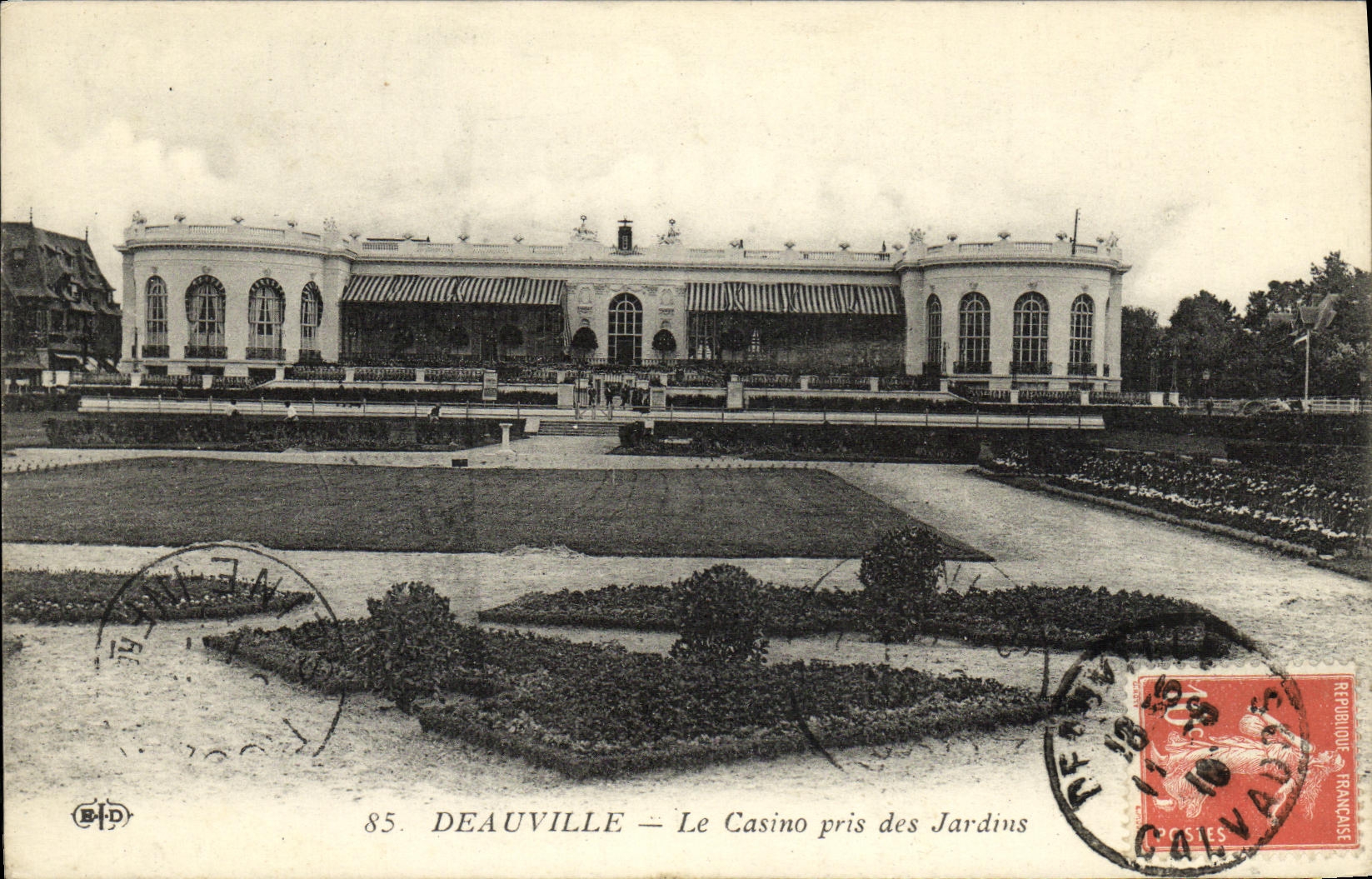 Deauville — Das Casino aus den Gärten — BPD n°85