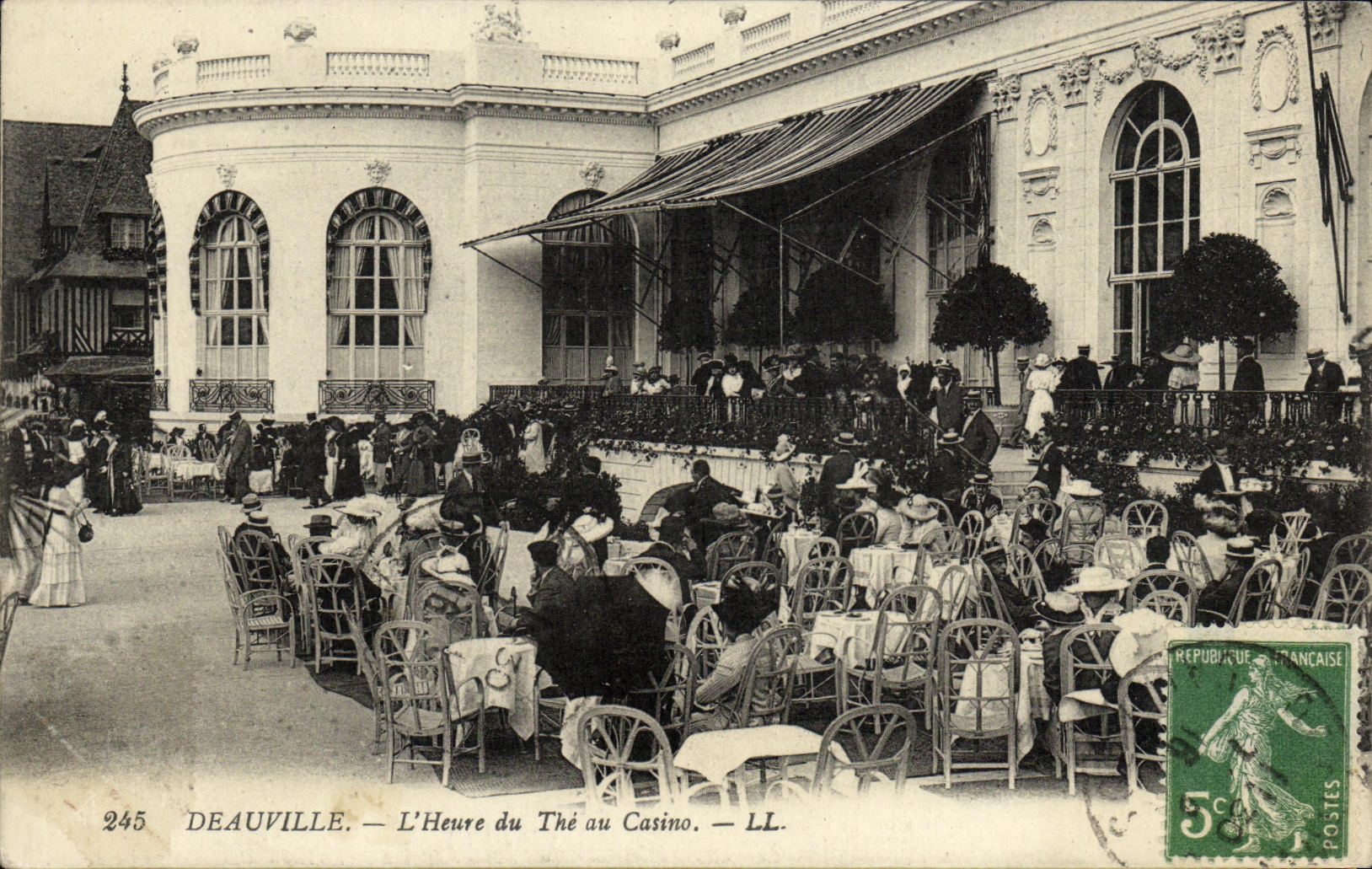 Deauville — L'Heure du Thé au Casino — LL. n°245