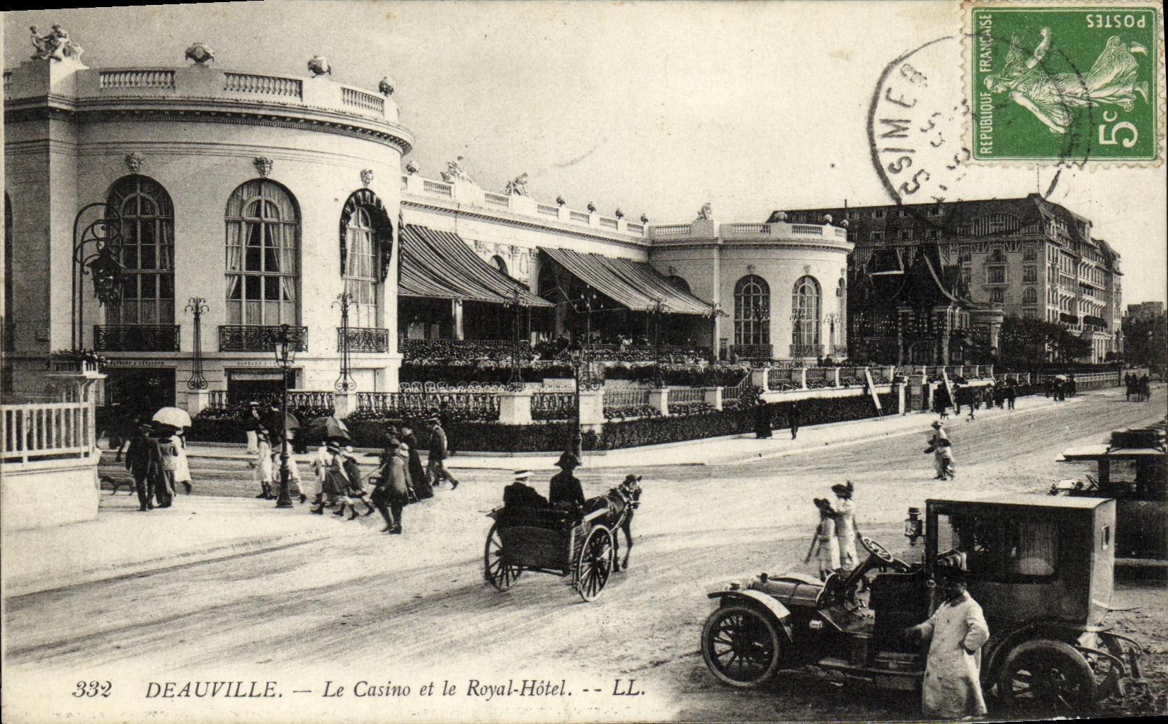 Deauville — The Casino and the Royal-Hôtel — LL. — no. 332