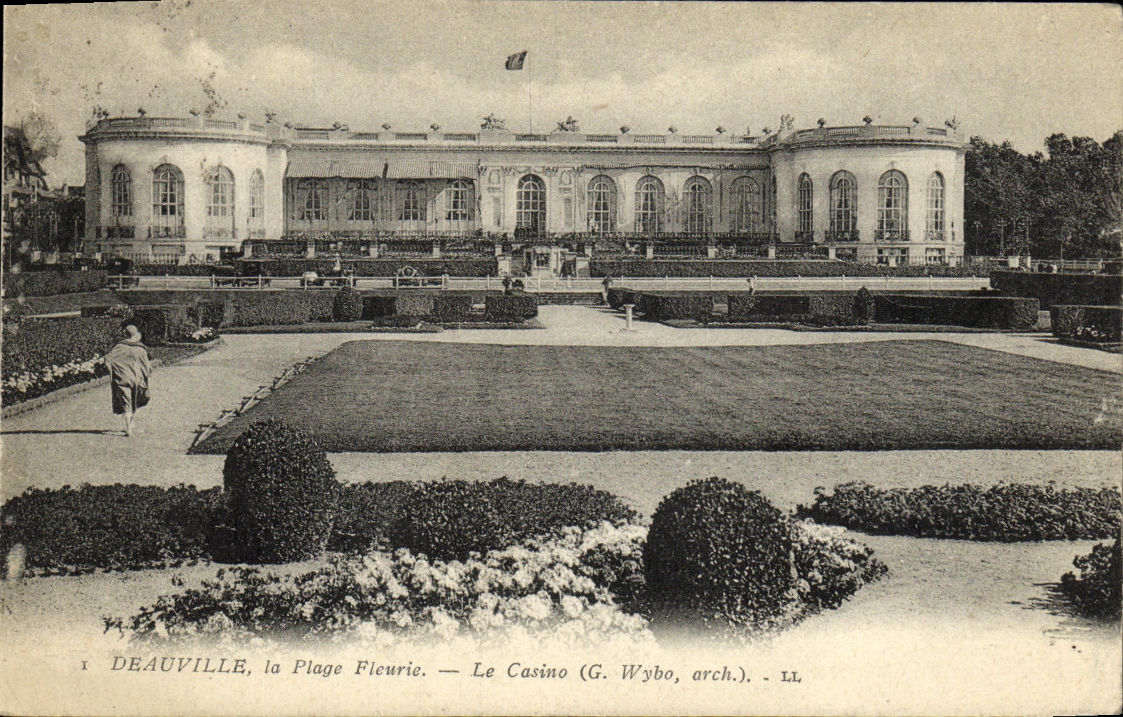 Deauville, la Plage Fleurie — Le Casino (G. Wybo, arch.)
