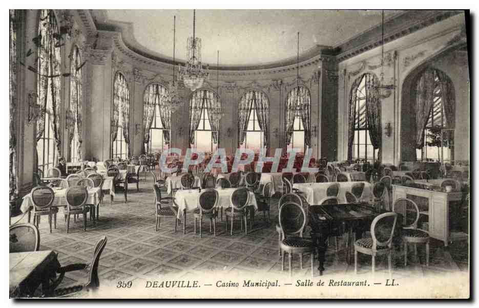 Deauville — Casino Municipal — Salle de Restaurant — LL. — n° 359