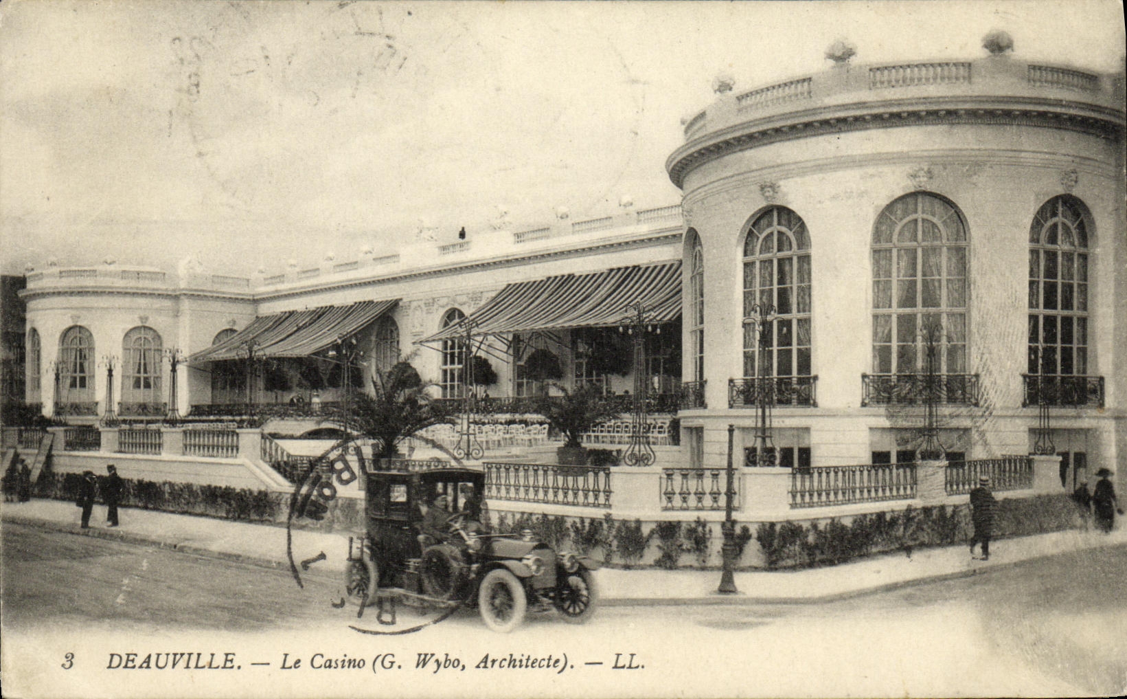 Deauville — Das Casino (G. Wybo, Architekt) — LL.