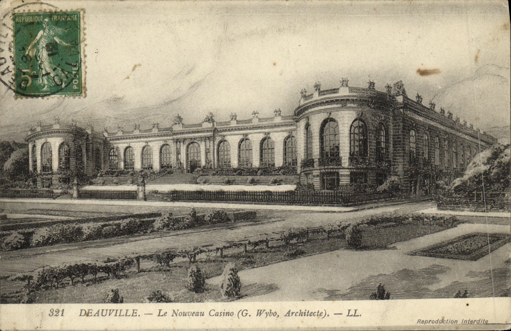 Deauville — The New Casino (G. Wybo, Architect) — LL.