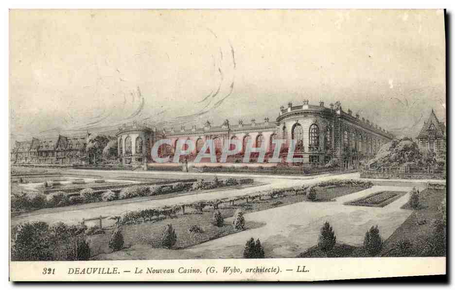 Deauville — Das Neue Casino (G. Wybo, Architekt) — LL.