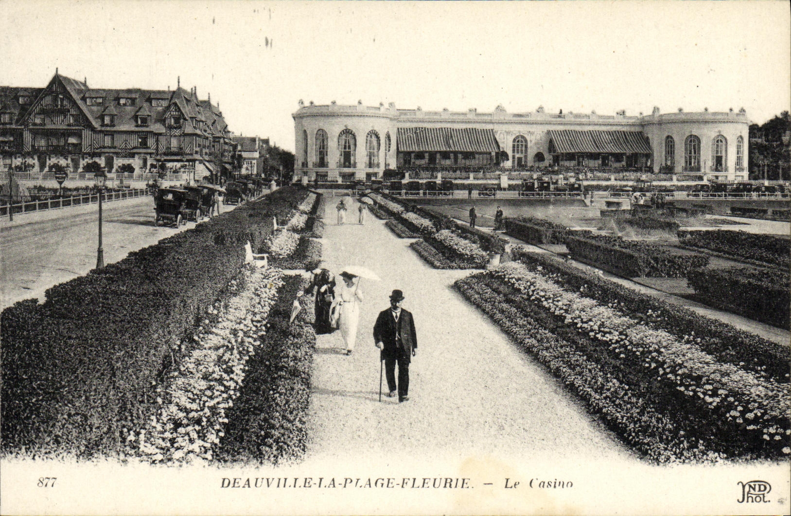 Deauville-la-Plage-Fleurie — Le Casino — NDHOL, n° 877