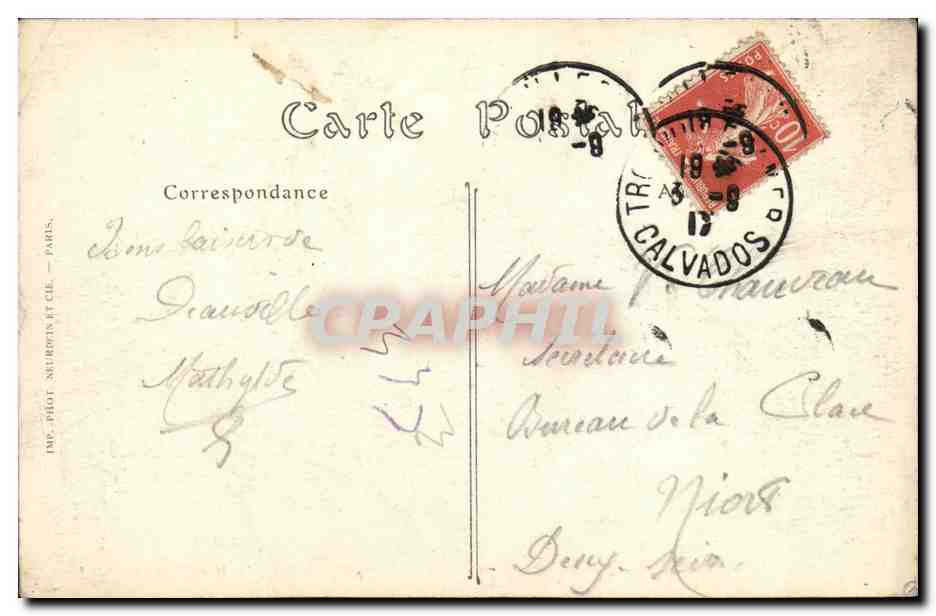 Deauville-La-Plage-Pleurie — Le Casino et la Promenade de la Mer — ND. Phot. — Verso