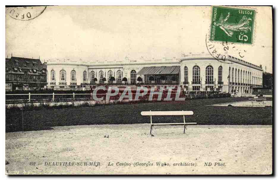 Deauville-sur-Mer — Le Casino (Georges Wybo, architecte) — ND Phot.