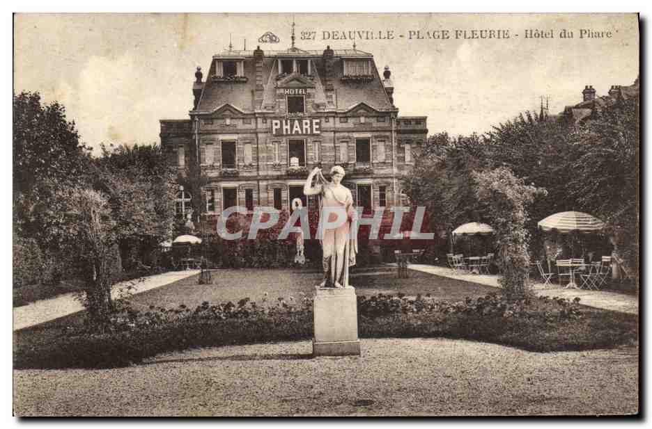CPA Deauville La Plage Fleurie Hotel du Phare
