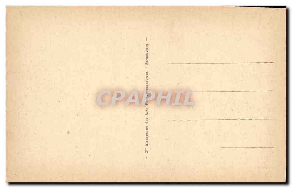 Le Moruy et la Place Moruy — Deauville — éditeur : C. Alscourne des Arts Strasbourgiques, n° 678 — Verso