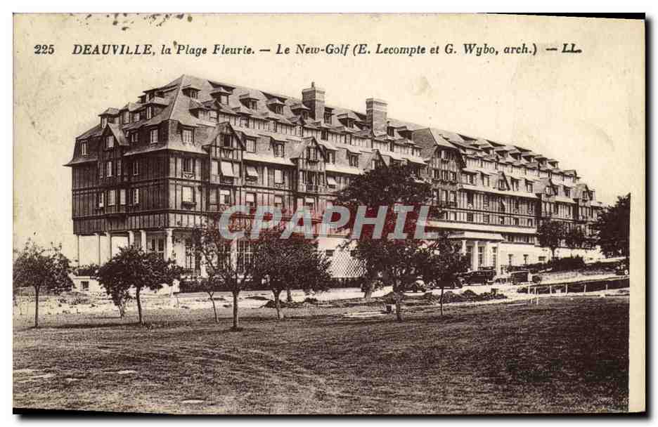 Deauville, la Plage Fleurie — Le New-Golf (E. Lecompte et G. Wybo, arch.)