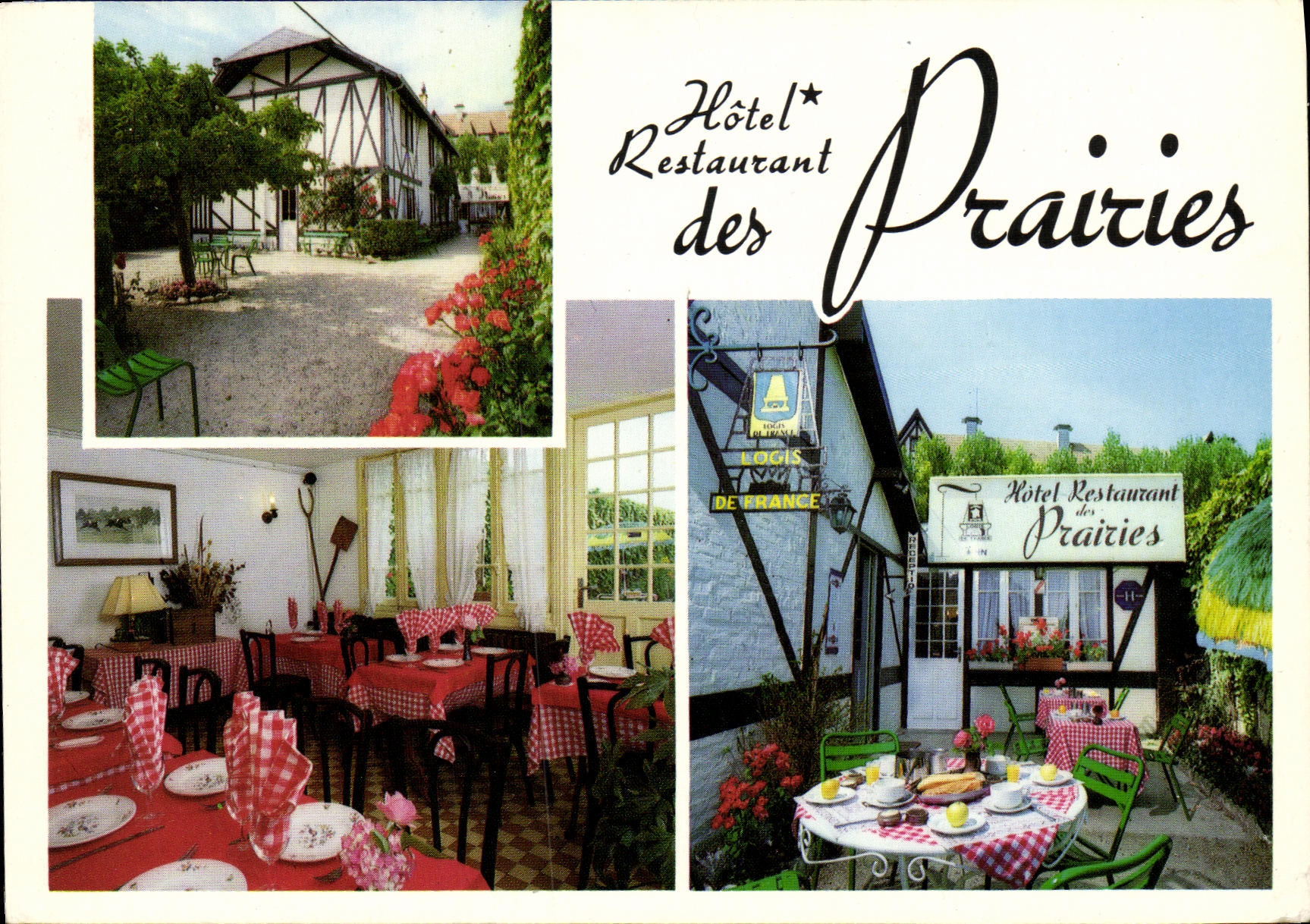 Hotel Restaurant des Prairies — Honfleur — publisher Genes