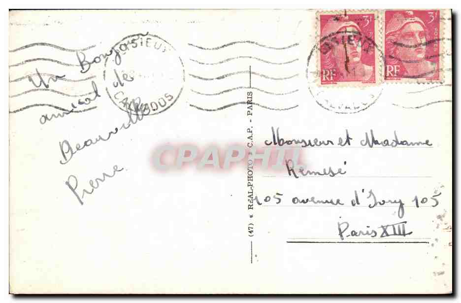 Deauville - The Flowering Beach - Le New-Golf — (E. Lecompte et G. Wybo, Arch.) — Back