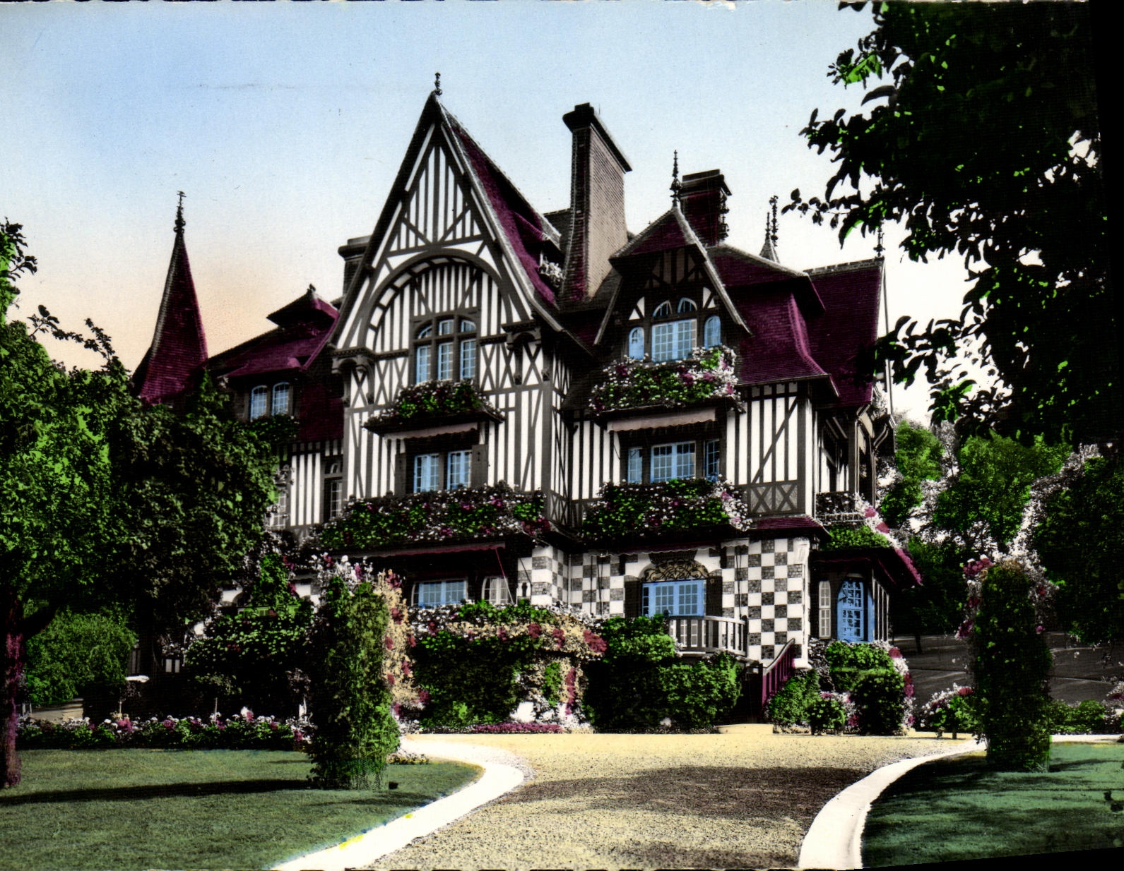 La Ferme du Côteau — Deauville (Calvados) — Ed. Ch. W. Bromure, n°71