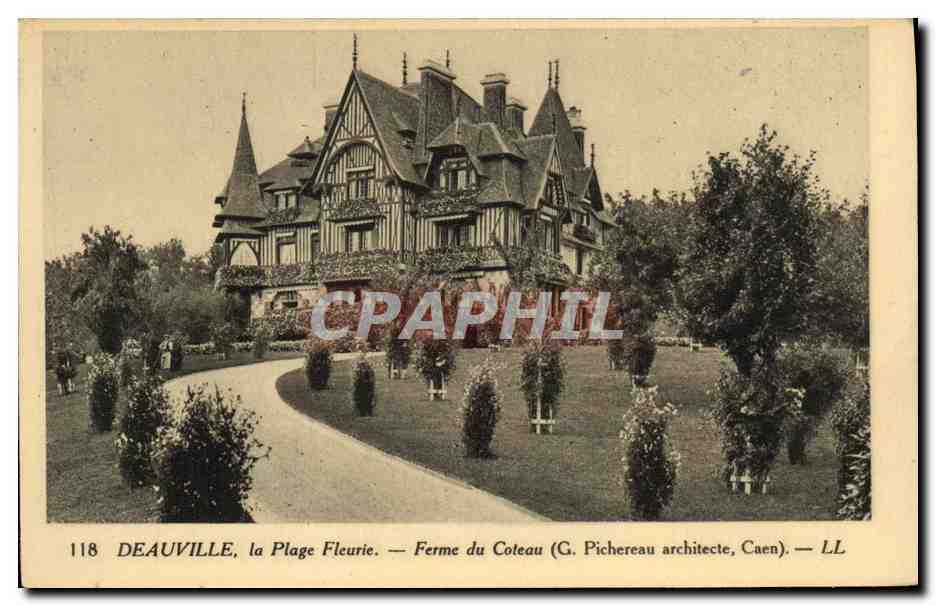 Deauville, la Plage Fleurie — Ferme du Coteau (G. Pichereau architecte, Caen).