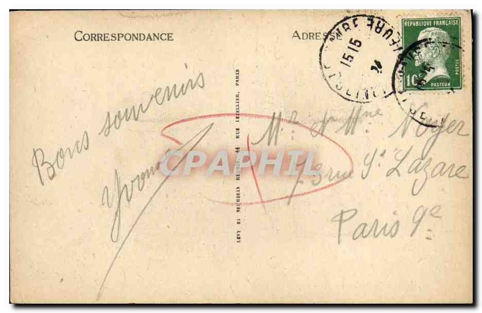 CPA Deauville Ferme Du Coteau — Verso