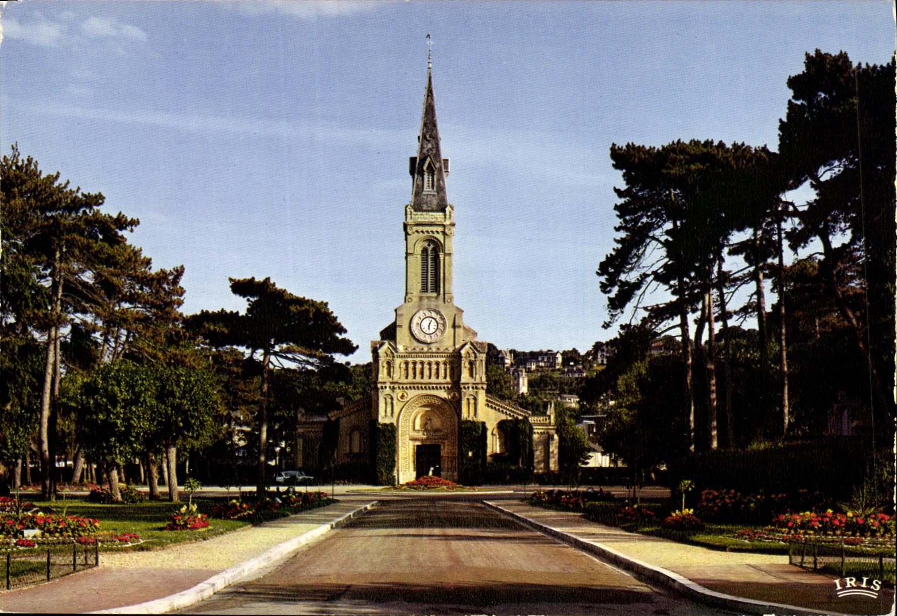 Deauville - Flower Square — The Church of Saint-Augustin — IRIS