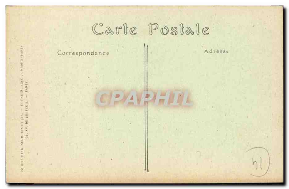 Deauville-La Plage-Fleurie — Das Saal der Veranstaltungen — ND Phot. — Rückseite