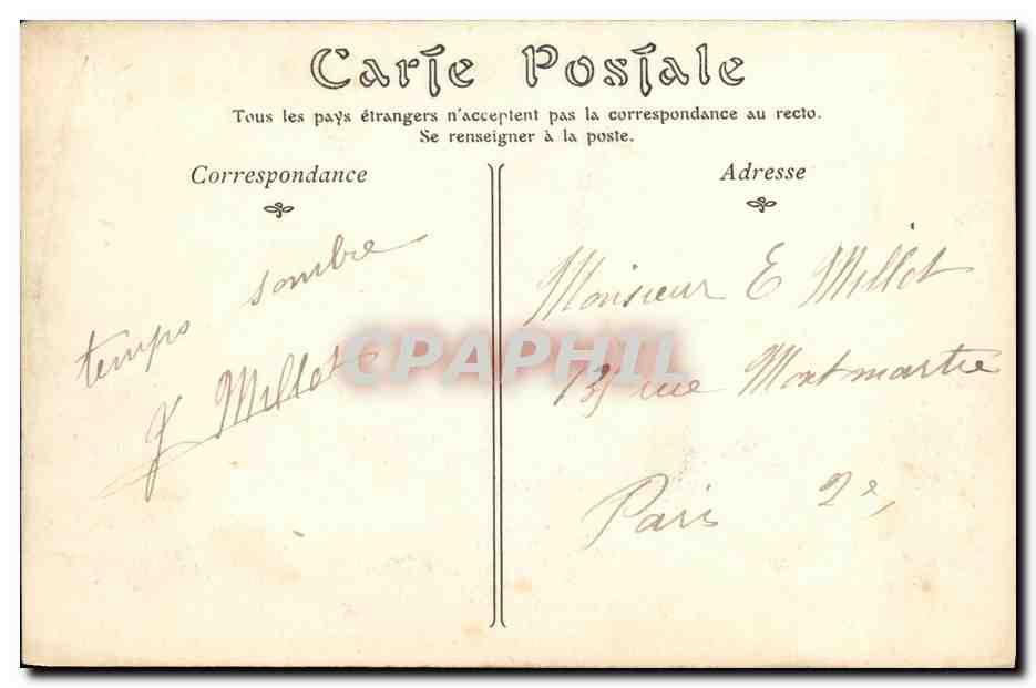 Deauville-sur-Mer — La Salle des Fêtes et l'Avenue de Villers — ND Phot — Rückseite