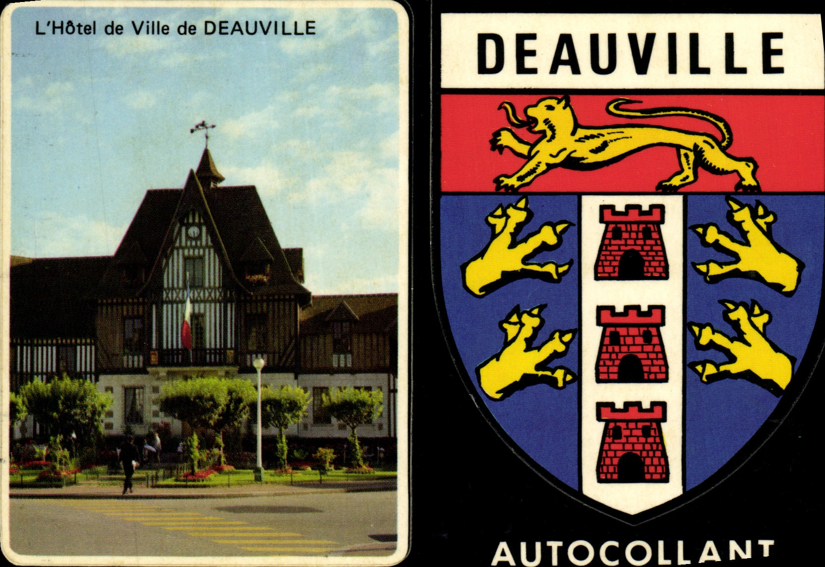 The Town Hall of DEAUVILLE — publisher SPADEM, Paris — series number EV 1