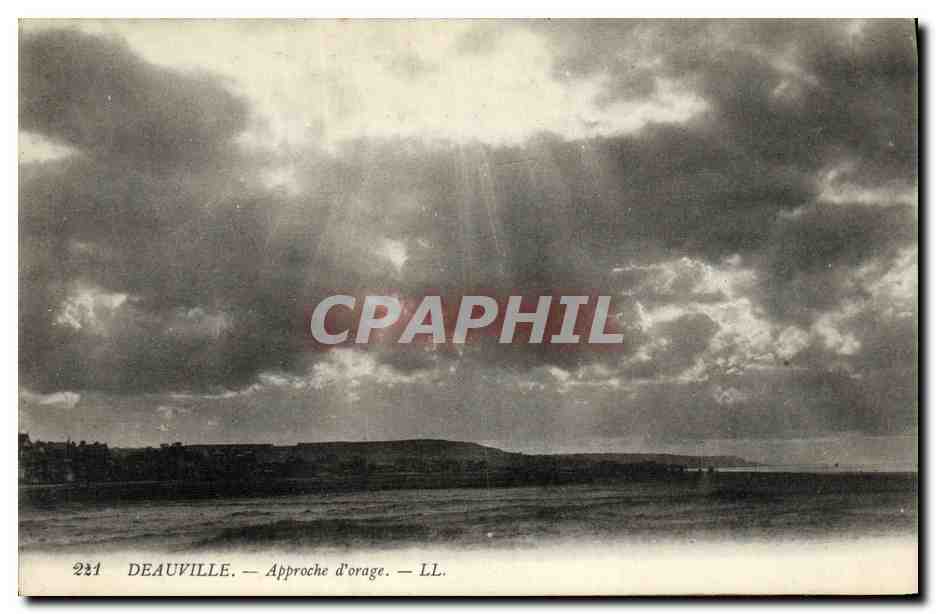Deauville — Herannahme eines Sturms — LL. n° 221