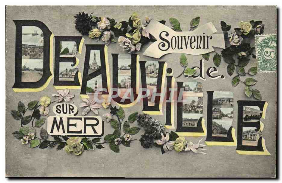 Deauville-sur-Mer — Recuerdo de — editor no visible, número de serie no visible - Anverso