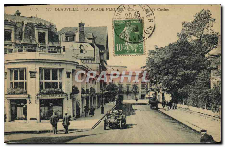 Deauville - La Plage Fleurie — Ciro's - Grande Maison de Plage — éditeur C.S. n°170