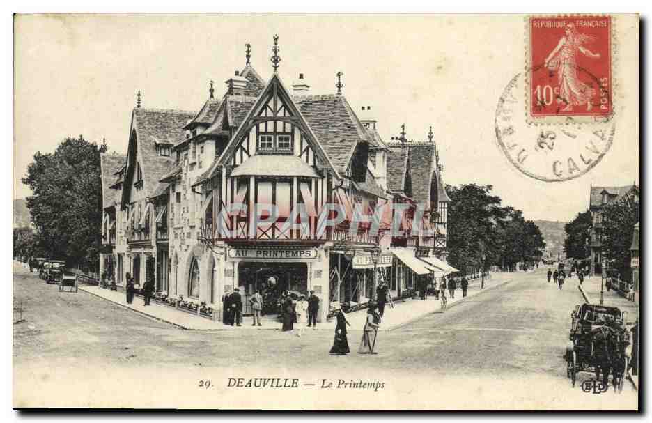 Deauville — Le Printemps — Éditeur CPAPHIL, n°29