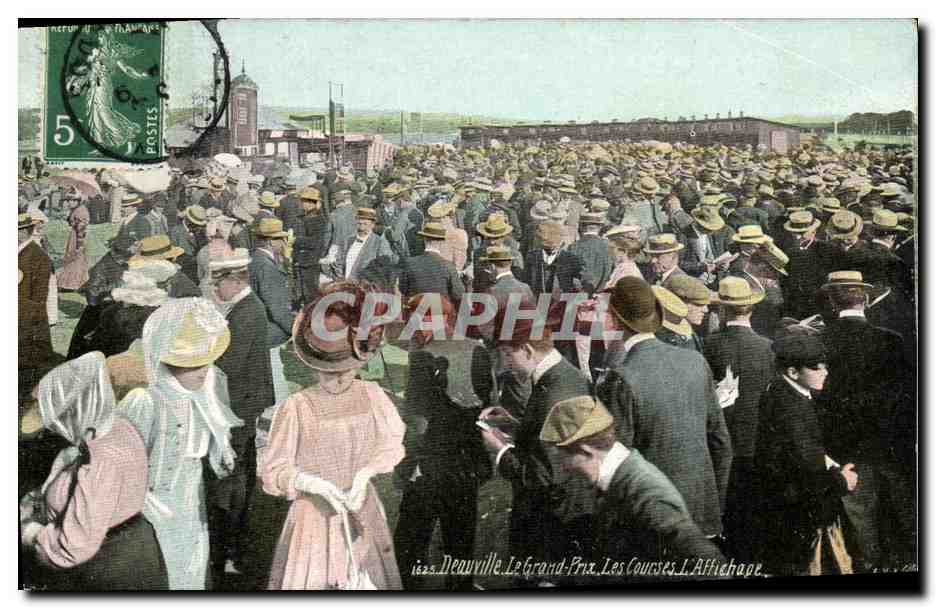 Deauville — Le Grand Prix. Les Courses. L'Affichage — L. V. & Cie Paris