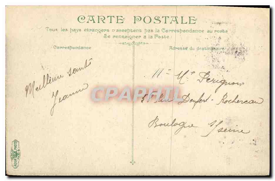 Deauville - Der Grand Prix - Die Herbages-Rennstrecke, Côte de la Pelouse — Rückseite