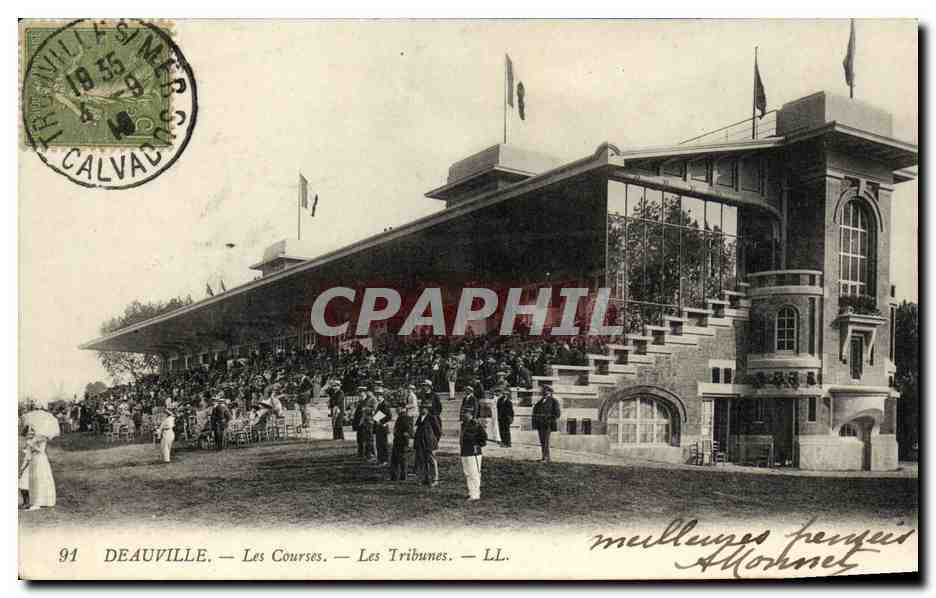 Deauville — Les Courses — Les Tribunes — LL.