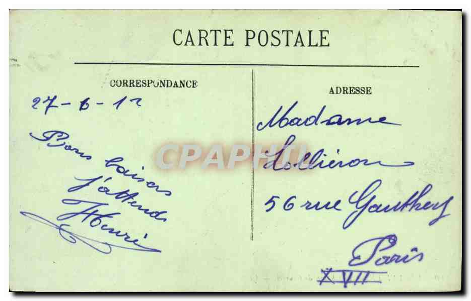 Deauville — Das Rennplatz — LL. n°90 — Rückseite