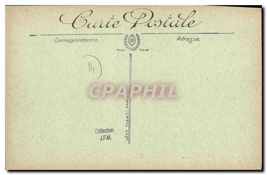 Deauville — Le Pont de Deauville un jour de Courses — LL. — N° 184 — Verso