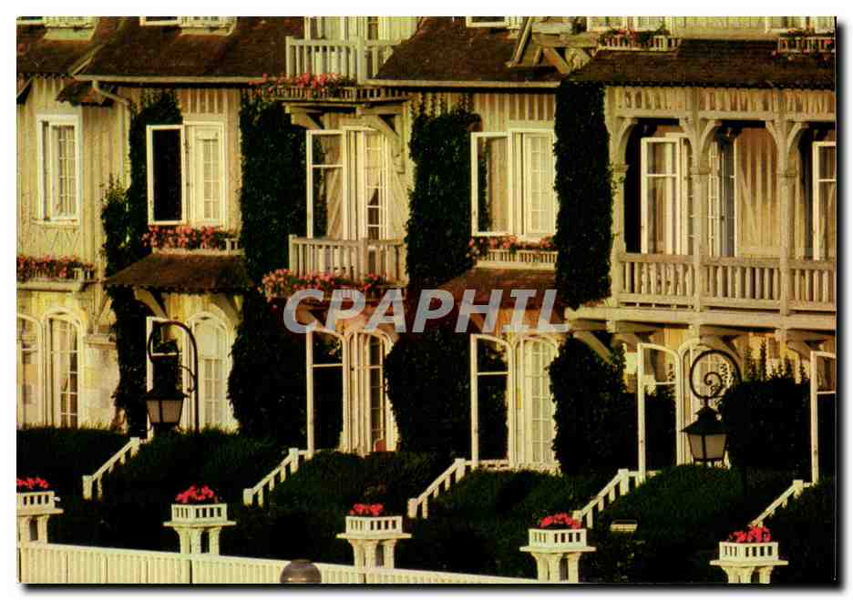 Deauville (Calvados) — The Flowering Windows of the Normandy Hotel — IRIS / M. Guilllard, Scope Agency