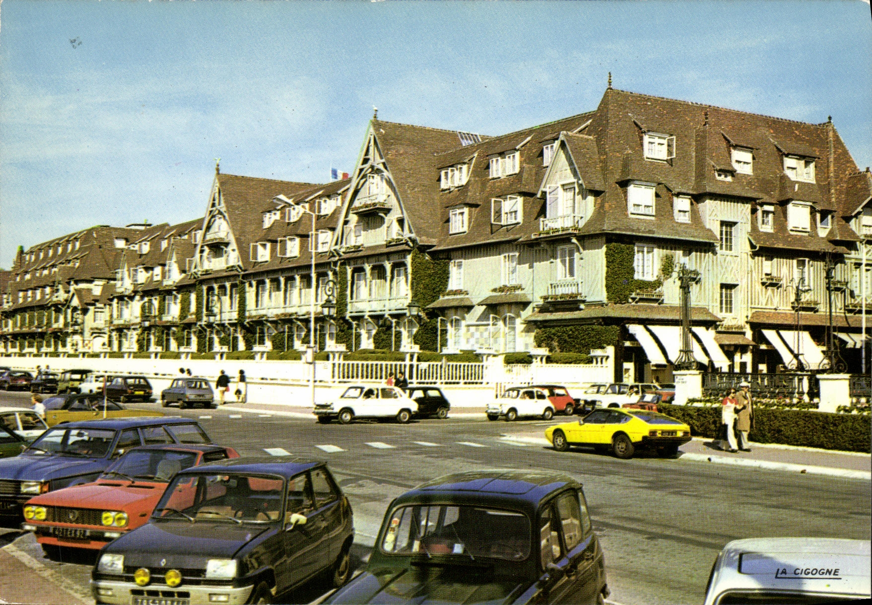 Hôtel Normandy — La Cigogne — éditeur La Cigogne, 14 Deauville « La Plage Fleurie »