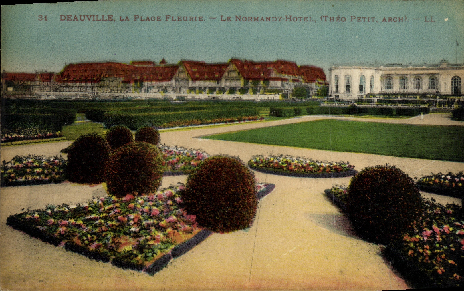 Deauville, La Plage Fleurie — Le Normandy-Hotel — Théo Petit, Arch.